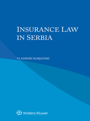 cover image of Insurance Law in Serbia